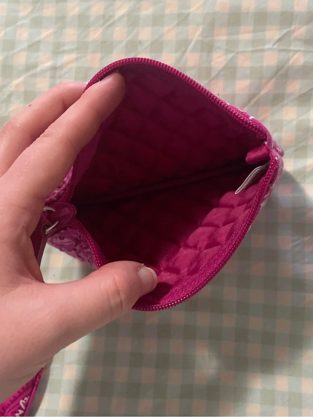 Vera Bradley Medium and Small Cosmetic Bags in Stamped Paisley